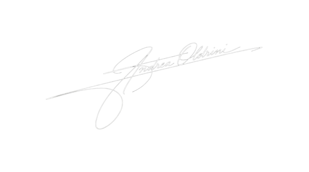 Firma autografa Andrea Oldrini - Garanzia di eccellenza Tenuta Oldrini
